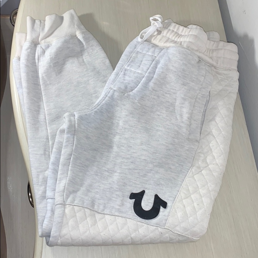True Religion Quilted Moto Sweatpants (Men’s)